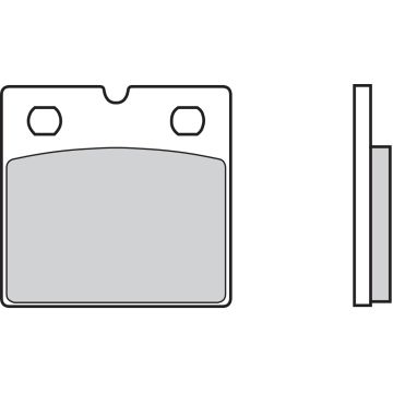 BREMBO 07BB2107 BRAKE PADS ORGANIC GENUINE