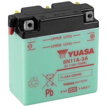 YUASA 6N11A-3A & ACID PACK (DC) (CP)