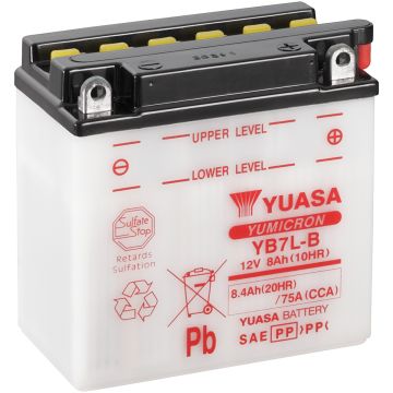 YUASA YB7L-B  (CB7L-B / CB7LB / 7LB) (DC)