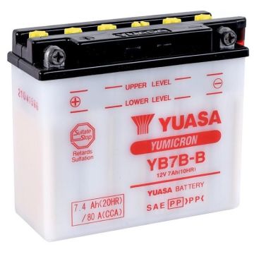 YUASA YB7B-B & ACID PACK (DC) (CP)