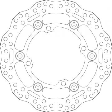 SBS UPGRADE BRAKE DISC 6011
