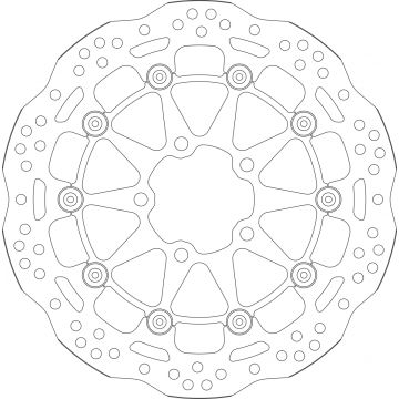 SBS UPGRADE BRAKE DISC 6020