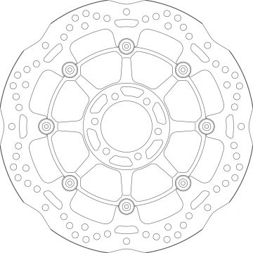 SBS UPGRADE BRAKE DISC 6024A