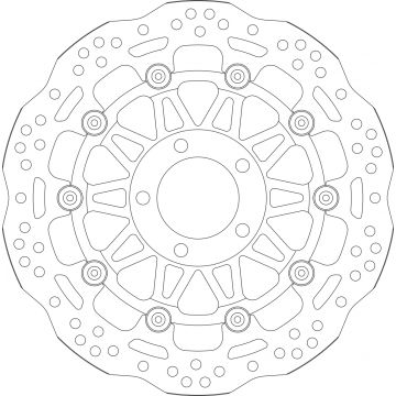 SBS UPGRADE BRAKE DISC 6032