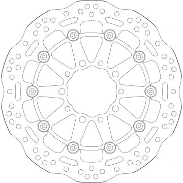 SBS UPGRADE BRAKE DISC 6035A