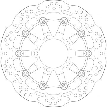 SBS UPGRADE BRAKE DISC 6040A