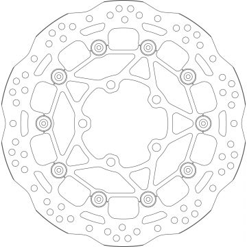 SBS UPGRADE BRAKE DISC 6075