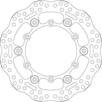 SBS UPGRADE BRAKE DISC 6085
