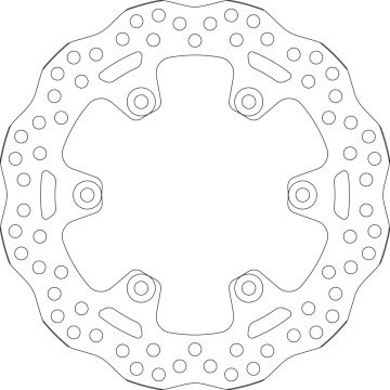 SBS UPGRADE BRAKE DISC 6095