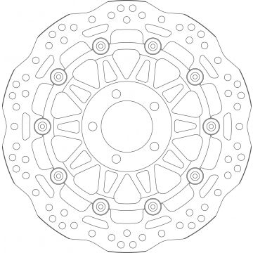 SBS UPGRADE BRAKE DISC 6100