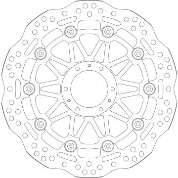 SBS UPGRADE BRAKE DISC 6101