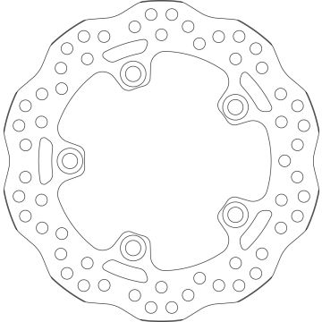 SBS UPGRADE BRAKE DISC 6108