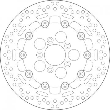 SBS UPGRADE BRAKE DISC 6139