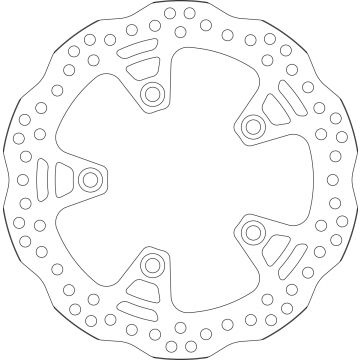 SBS UPGRADE BRAKE DISC 6180