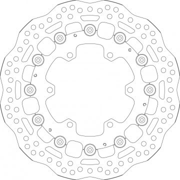 SBS UPGRADE BRAKE DISC 6278A