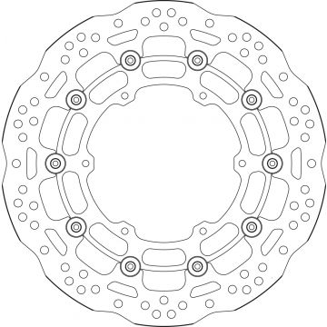 SBS UPGRADE BRAKE DISC 6349A