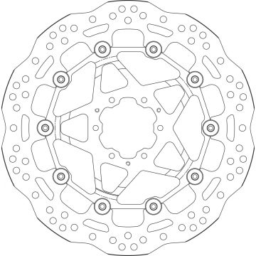 SBS UPGRADE BRAKE DISC 6350A