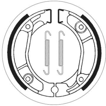 SBS 2013 BRAKE SHOES