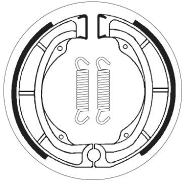 SBS 2016 BRAKE SHOES