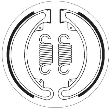 SBS 2024 BRAKE SHOES