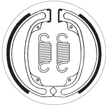 SBS 2031 BRAKE SHOES