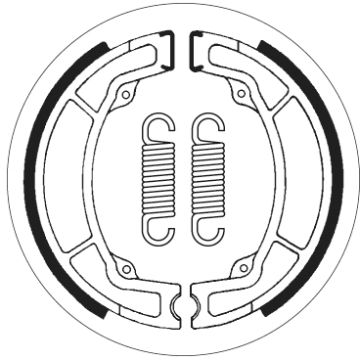 SBS 2049 BRAKE SHOES