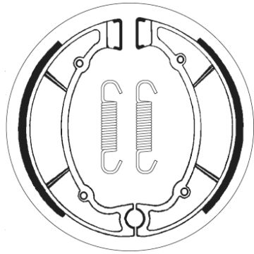 SBS 2064 BRAKE SHOES
