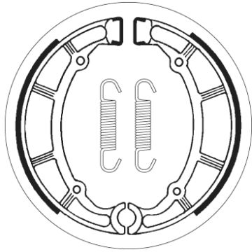SBS 2065 BRAKE SHOES