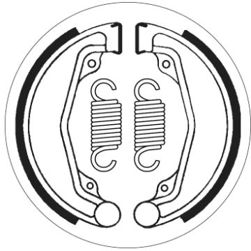 SBS 2068 BRAKE SHOES