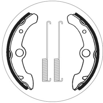 SBS 2114 BRAKE SHOES