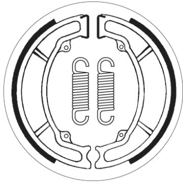SBS 2115 BRAKE SHOES