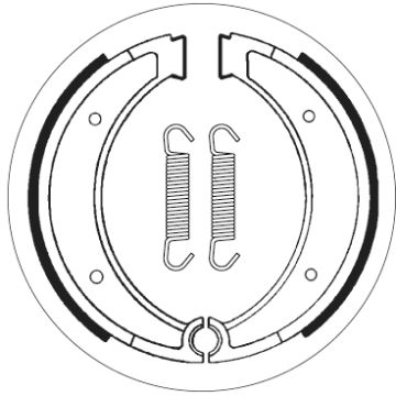 SBS 2116 BRAKE SHOES