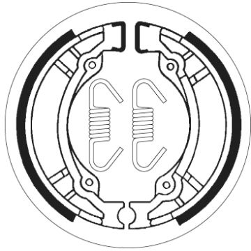 SBS 2188 BRAKE SHOES