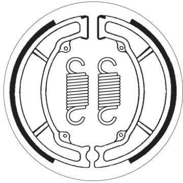 SBS 2189 BRAKE SHOES