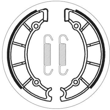 SBS 2190 BRAKE SHOES