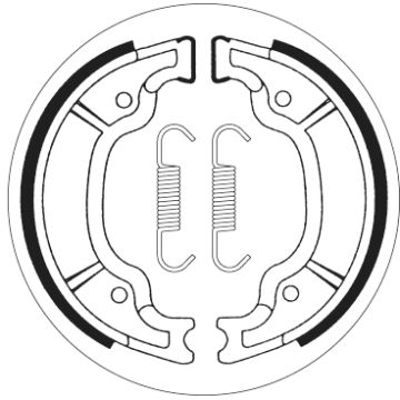 SBS 2199 BRAKE SHOES