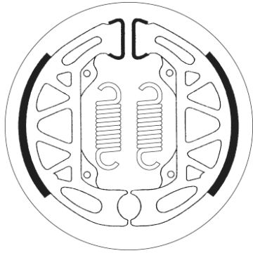 SBS 2200 BRAKE SHOES