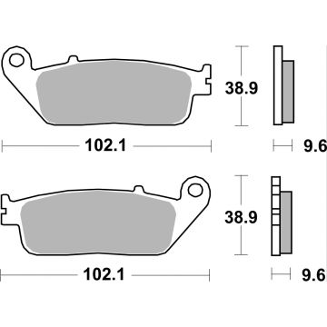 SBS 700LS BRAKE PADS SINTER