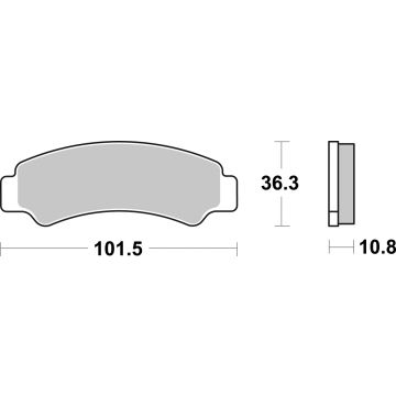 SBS 986SI BRAKE PADS SINTER