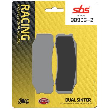 SBS 989DS-2 BRAKE PADS SINTER RACING