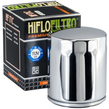 HIFLO OIL FILTER, HF171C CHROME