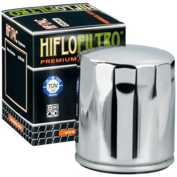 HIFLO OIL FILTER, HF174C CHROME