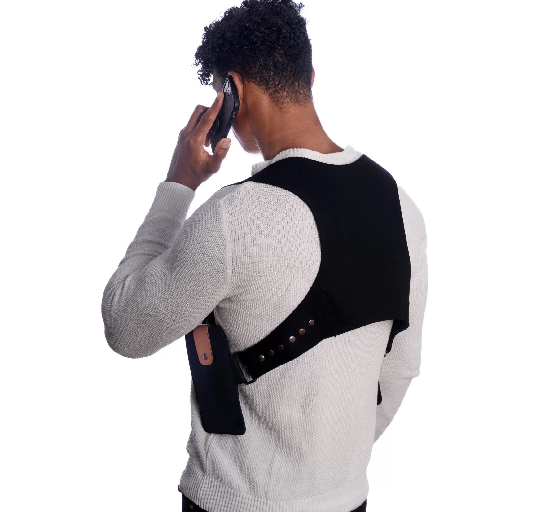 Gilvesto Schouderholster voor smartphone en bankpassen