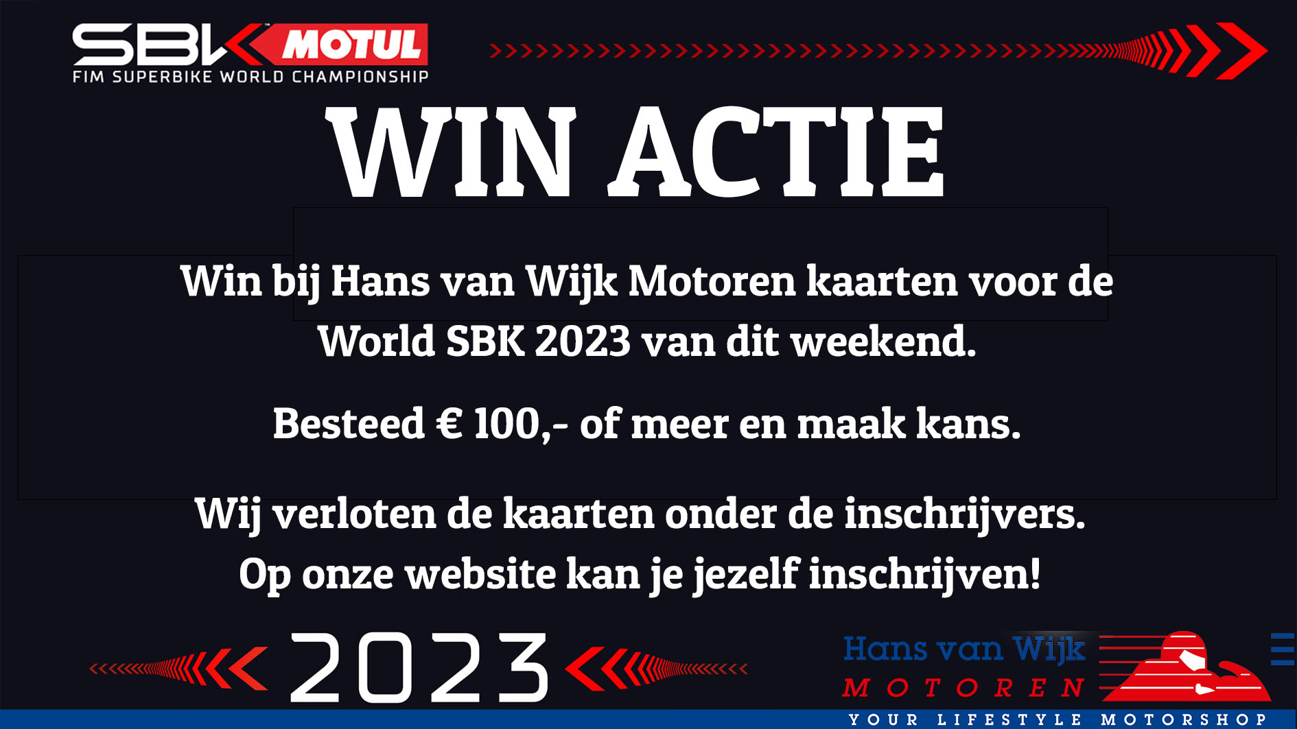 WINACTIE WORLD SBK
